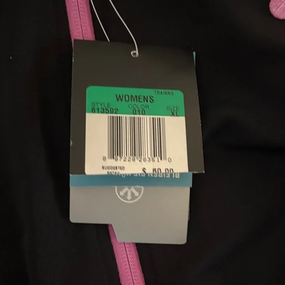 Nike Women's Jacket with Black and Pink Accents - Picture 6 of 6